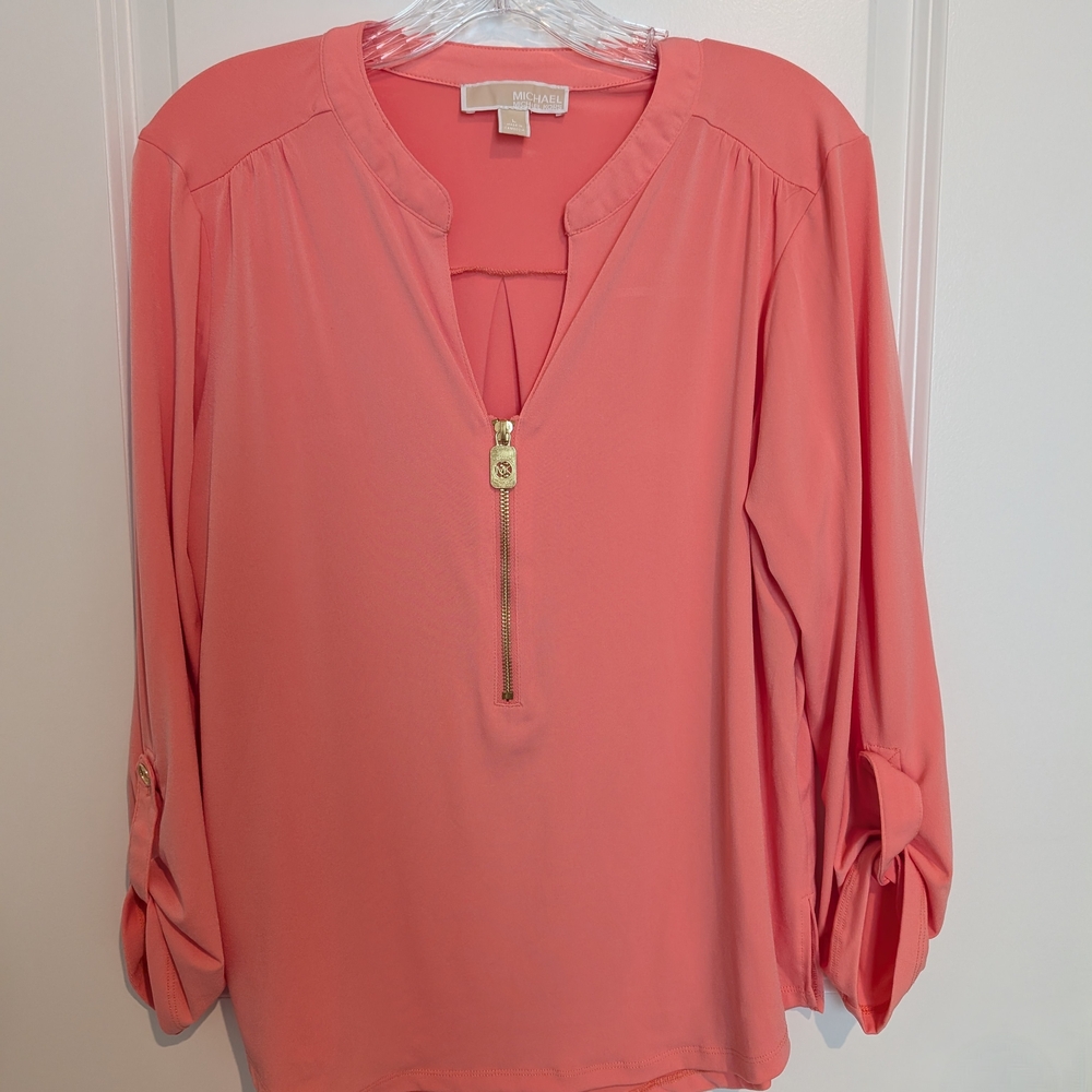 Michael Kors Pink Blouse Chic and Elegant